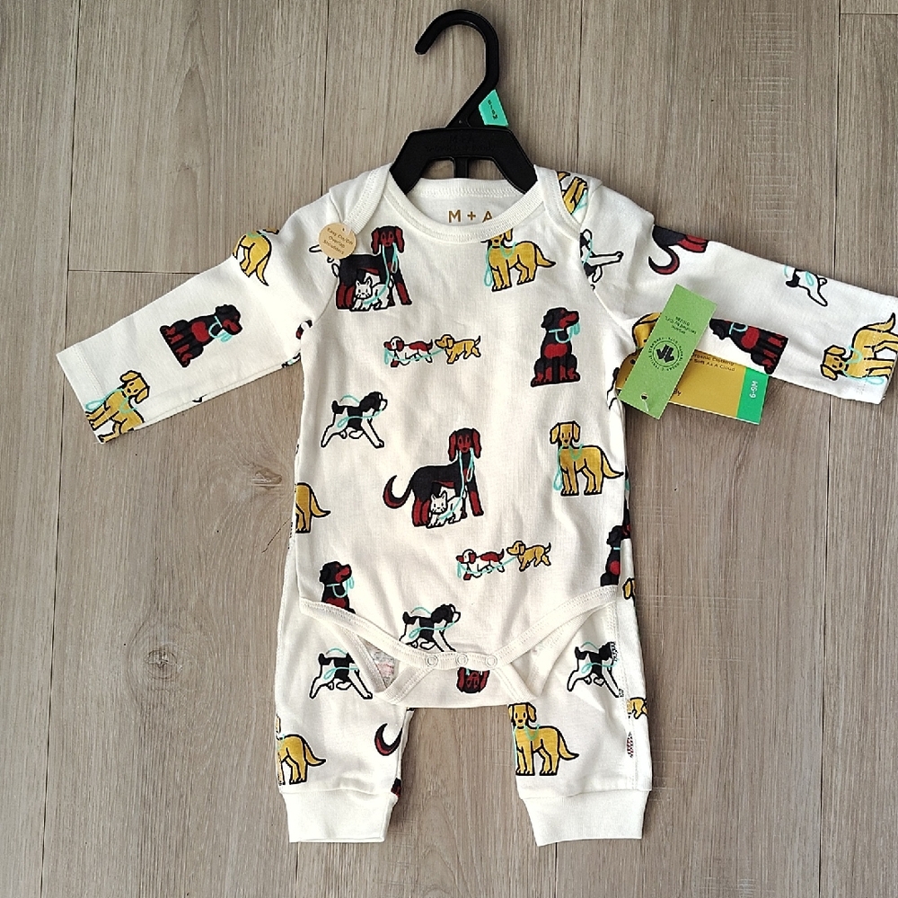 Monica And Andy Organic Cotton Playset Two Piece